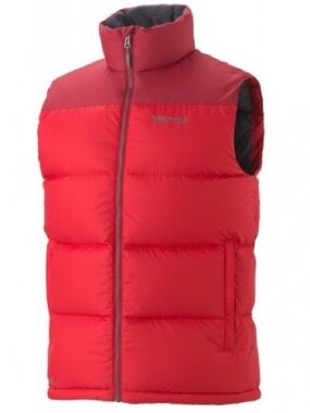 Marmot Red Puffer Vest size M
